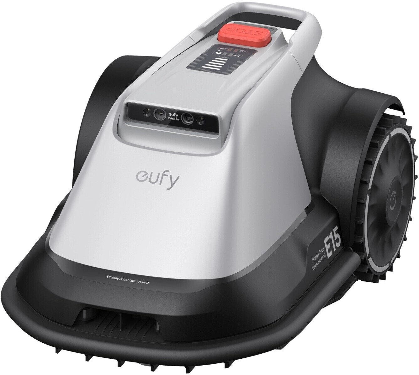 Eufy E15 Mähroboter (für bis zu 800 m², 75 mm Max Höhe)