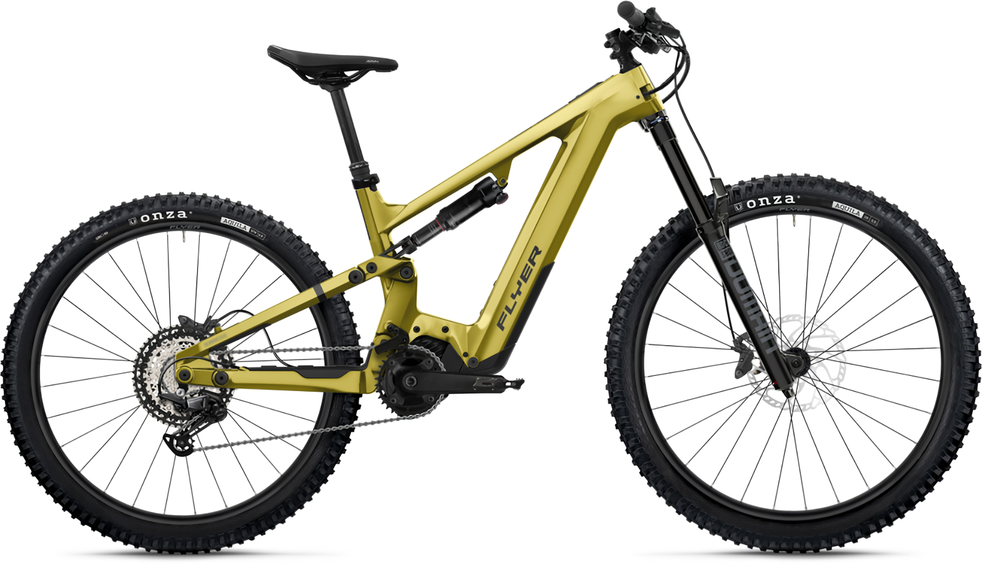 Flyer Uproc EVO:X 4.10 E-Mountainbike Carbon, Bosch Performance Line CX, 625 Wh