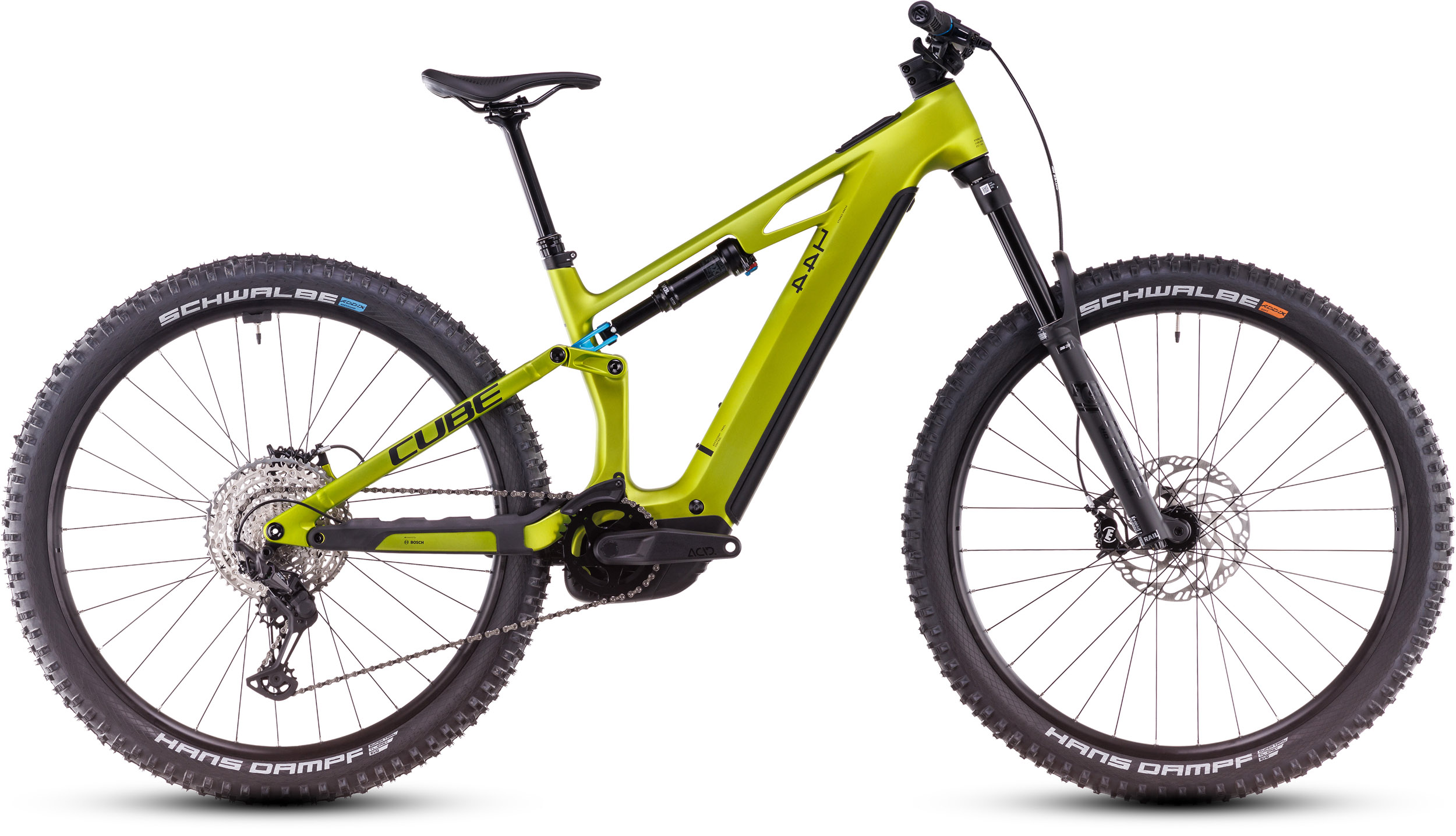Cube Stereo Hybrid ONE44 HPC Race 800 flashlime, E-Mountainbike