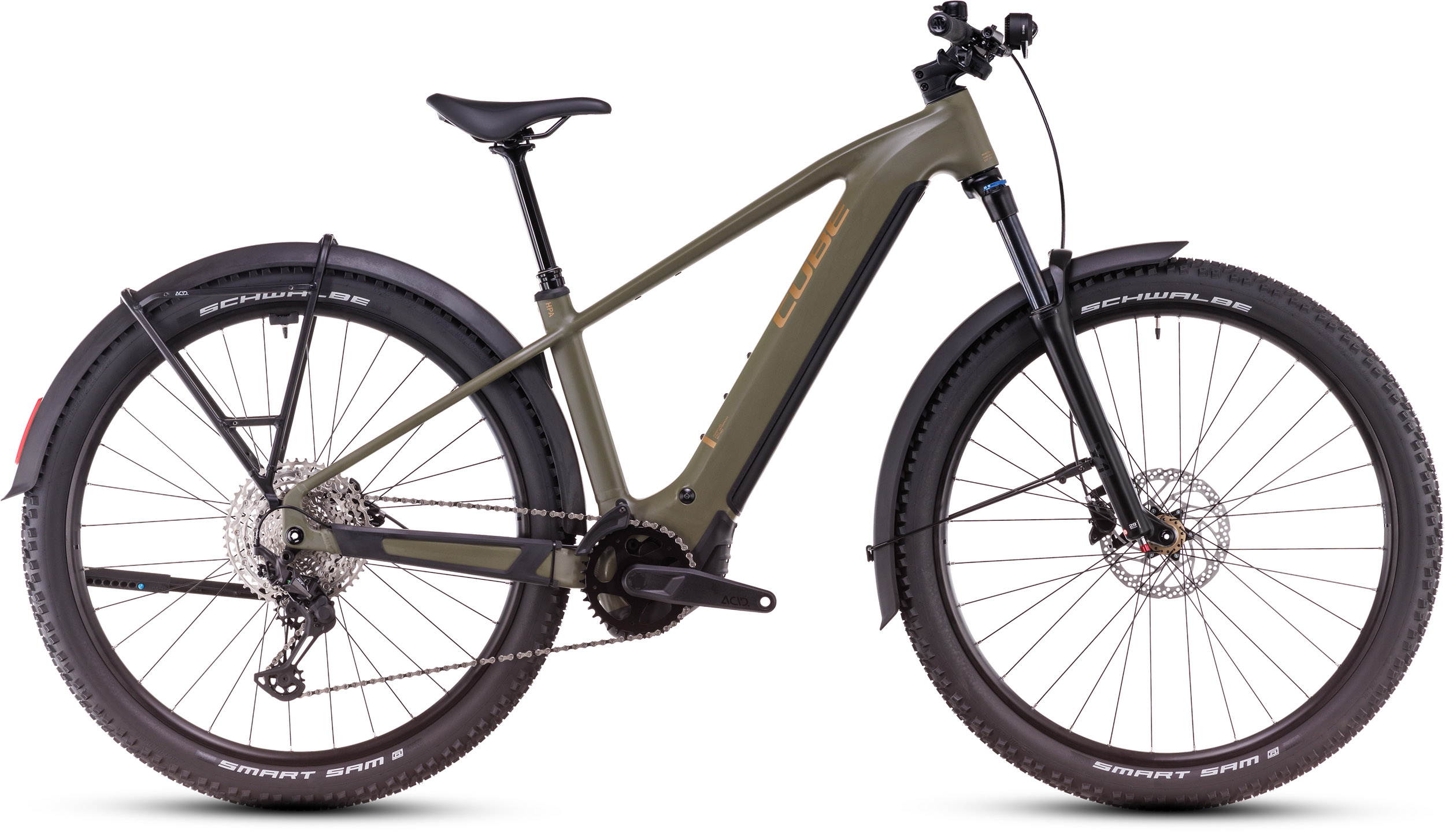 Cube Reaction Hybrid Pro Allroad dustyolive