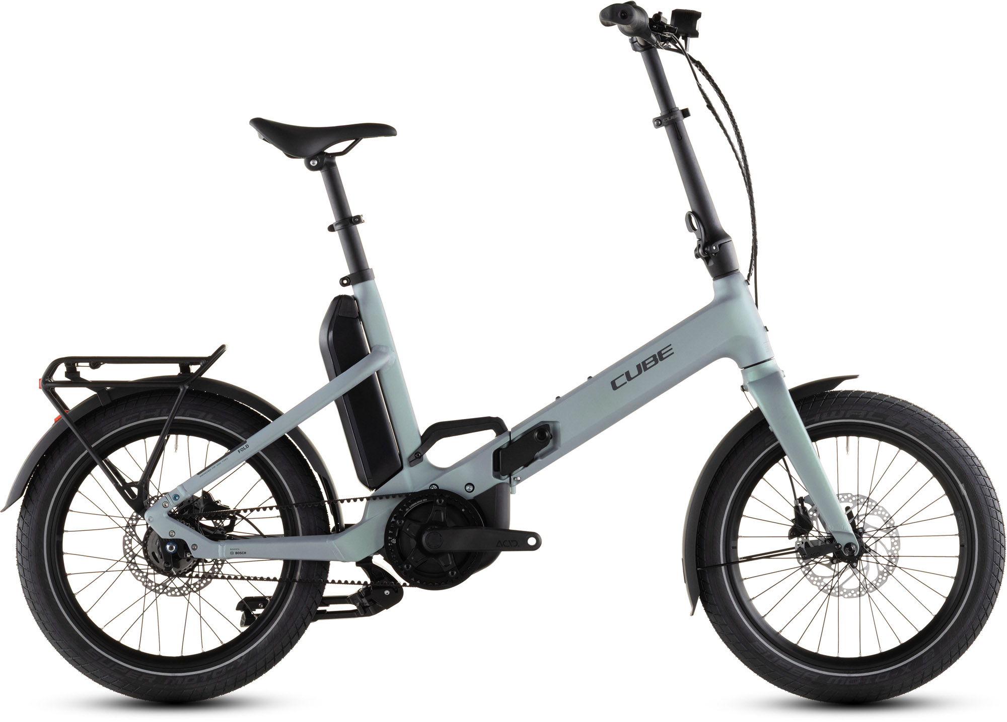 Cube Fold Hybrid Comfort 545 grigio mare (20", Bosch 545 Wh)