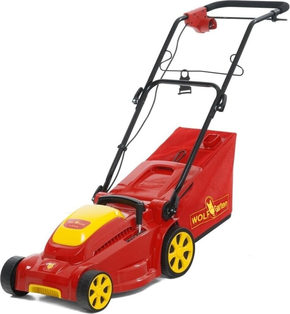 Wolf-Garten A 370 E Elektro-Rasenmäher, 37 cm Schnittbreite