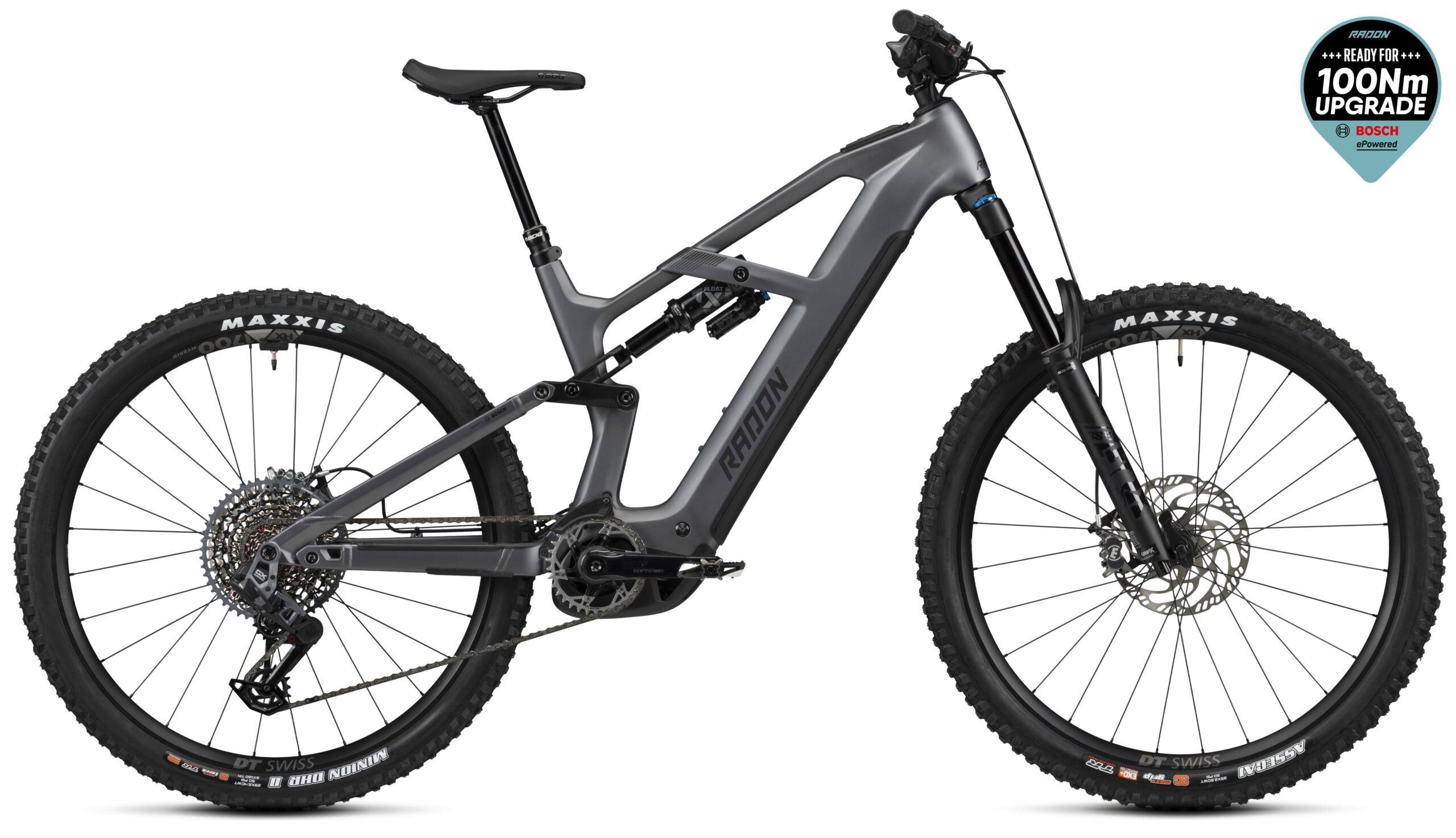 Radon DEFT 9.0 800 E-Enduro MTB, Carbonrahmen, 800 Wh