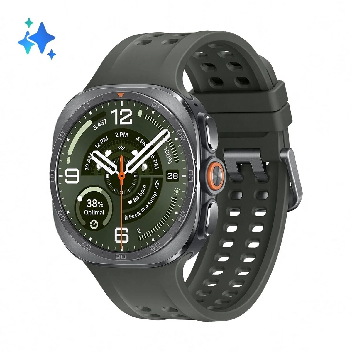 Samsung Galaxy Watch Ultra2 Titan Silber