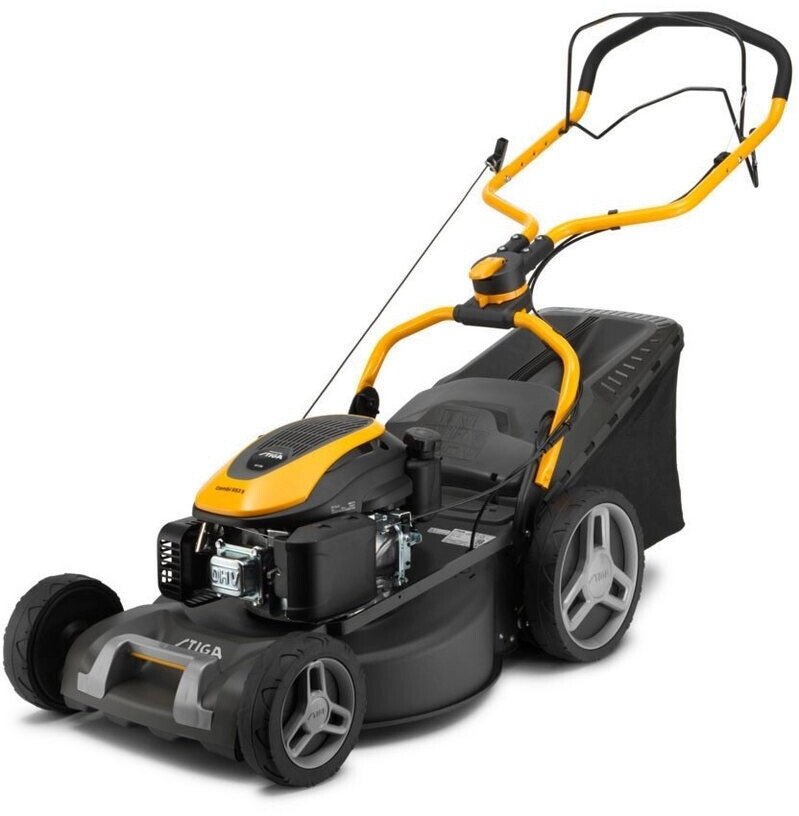 Stiga COMBI 553 S Benzin-Rasenmäher, 51 cm Schnittbreite
