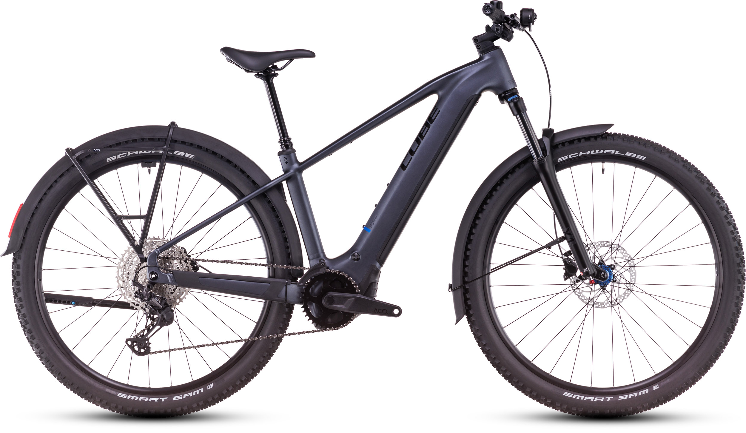 Cube Reaction Hybrid Pro 600 Allroad, grigio metallizzato
