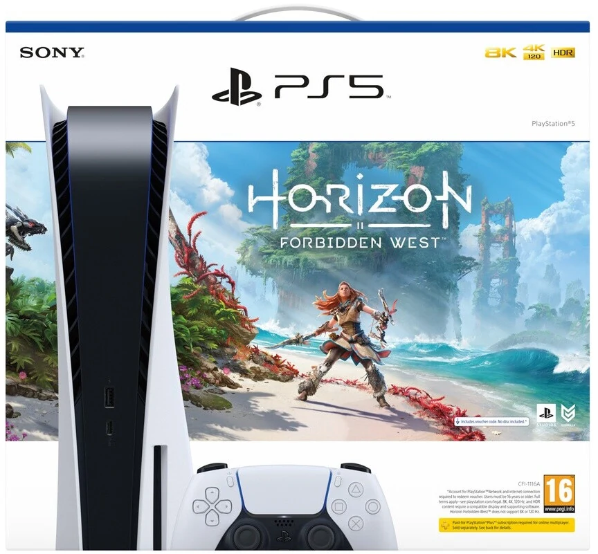 Sony PlayStation 5 (PS5) + Horizon: Forbidden West